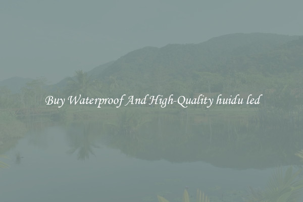 Buy Waterproof And High-Quality huidu led