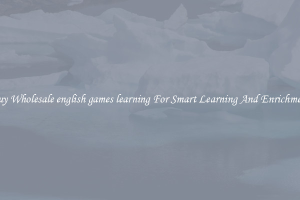 Buy Wholesale english games learning For Smart Learning And Enrichment