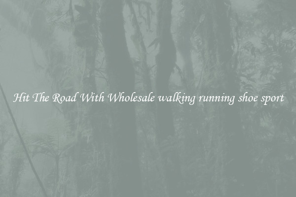 Hit The Road With Wholesale walking running shoe sport