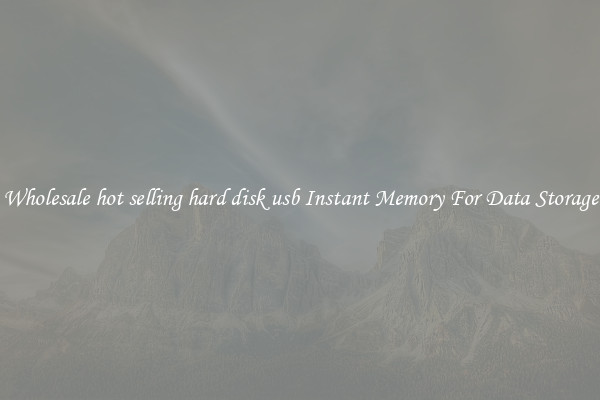 Wholesale hot selling hard disk usb Instant Memory For Data Storage
