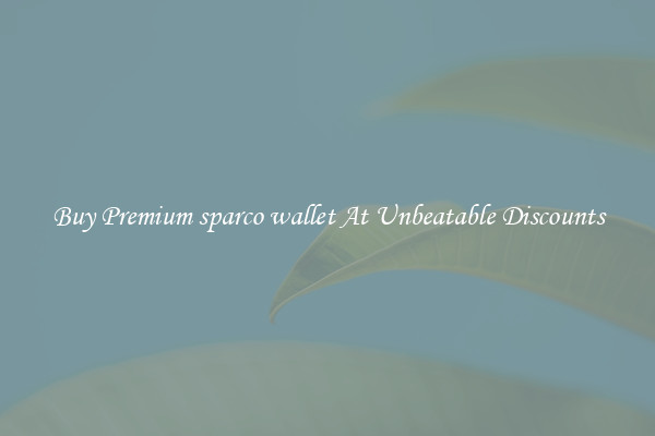 Buy Premium sparco wallet At Unbeatable Discounts