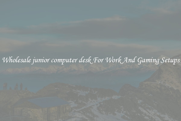 Wholesale junior computer desk For Work And Gaming Setups