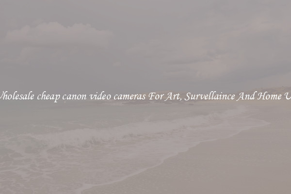 Wholesale cheap canon video cameras For Art, Survellaince And Home Use